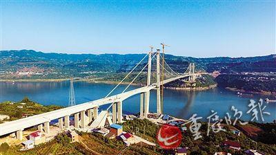 ▲驸马长江大桥 重庆高速集团供图