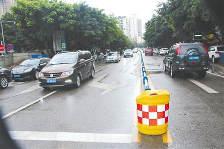 交通组织优化后