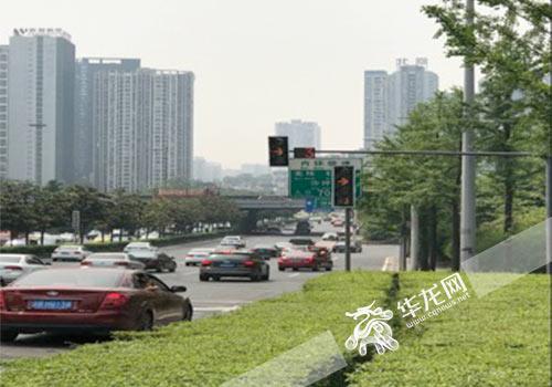 人和立交整治后。警方供图