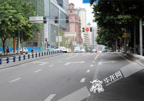 九街治理后。警方供图