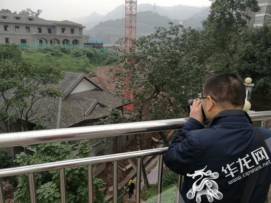 慈云寺—米市街—龙门浩历史文化街区见证百年历史沧桑。记者 伊永军 摄