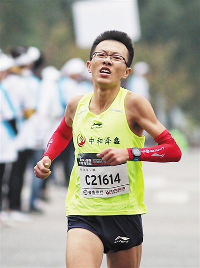 中国选手赵浩获得男子组第五名。