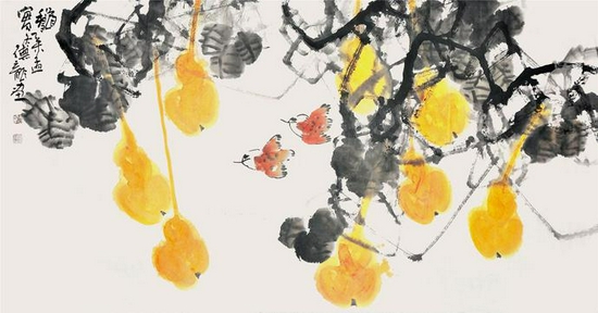 秋实 68cm×136cm