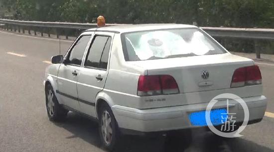 △涉事车辆。警方供图
