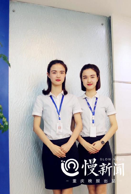 二人现在会梳不同的发型,化不同风格的妆容