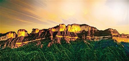△南川金佛山主峰