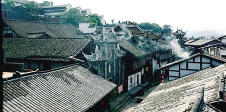 △安居古城 唐彬 摄