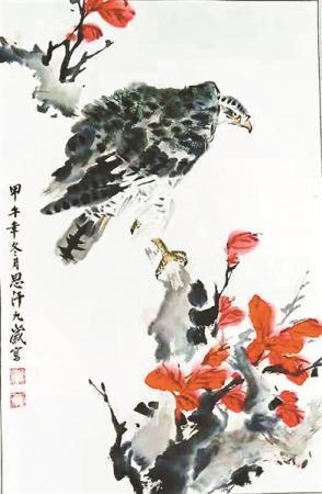 何思汗的绘画作品