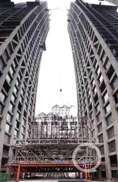 △施工现场。中建三局重庆分公司供图