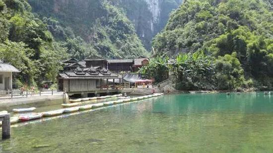彭水阿依河。图片来源于网络