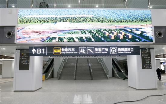 重庆西站即将投用 乘火车怎么去 下火车怎么走