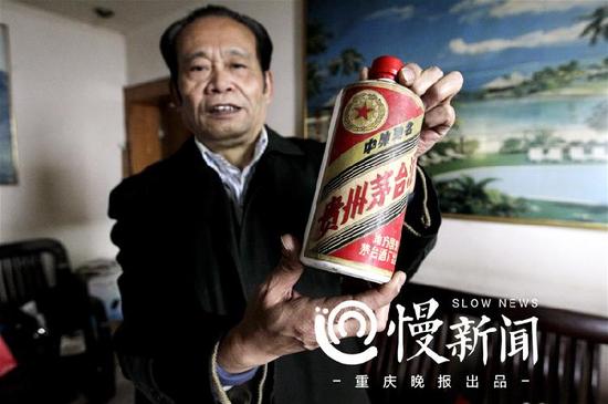 △王小东收藏的1960年产茅台酒,估计20万元