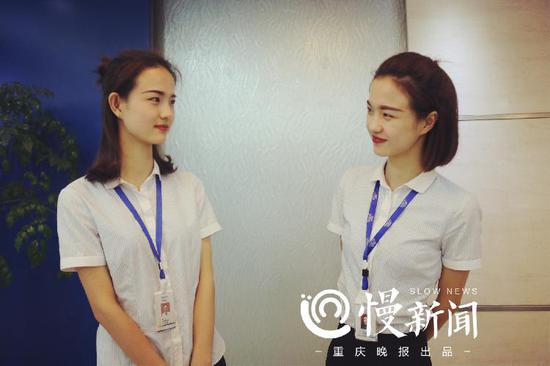 姐妹俩说,有时候看着彼此,就像照镜子