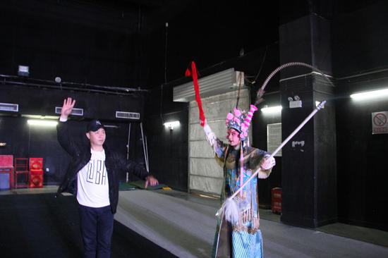 上台前的不断练习