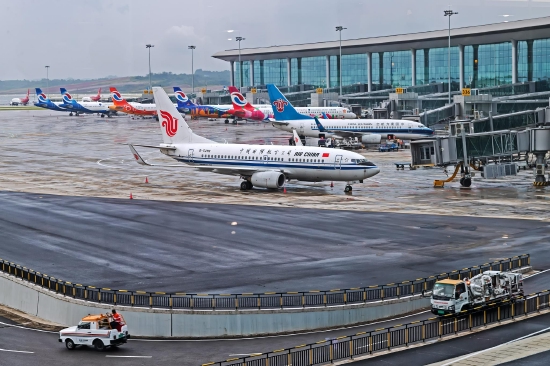 重庆江北国际机场连续两年客运量全国第四