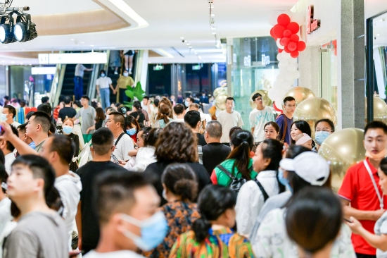 重庆大足大融城购物中心实景图