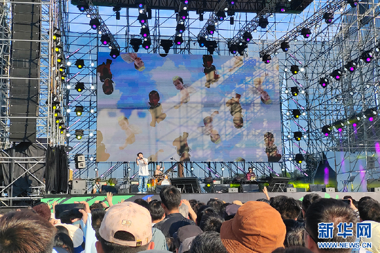 2023“重庆乐堡WHY NOT音乐节”现场。