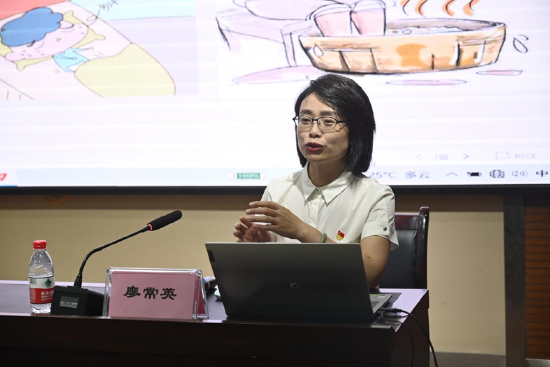 重庆市江北区中医院科普宣传专家廖常英讲座