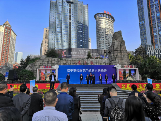 巴中市优质农产品展示展销会开幕式