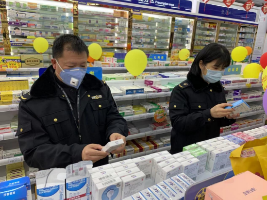 两江新区开展知识产权专项执法活动。(两江新区市场监管局供图)
