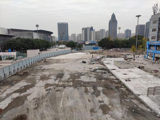 打探重庆北站南北广场即将贯通 已进入最后冲刺阶段