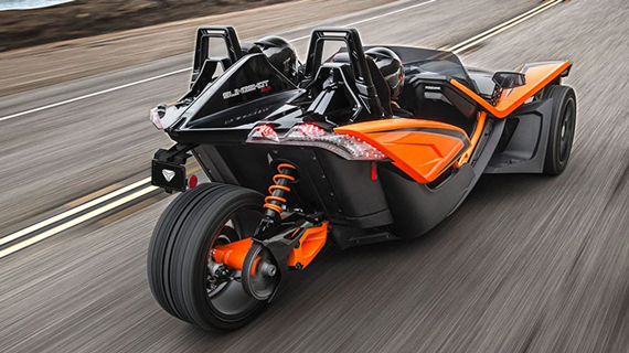 全球最牛三轮车 全新polaris slingshot