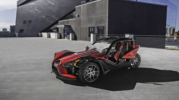 全球最牛三轮车 全新polaris slingshot