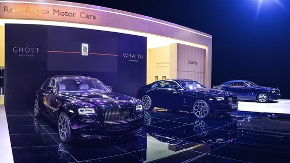 劳斯莱斯Black Badge亮相2016广州车展_重庆汽车网