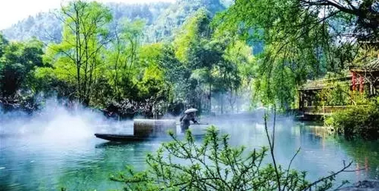 农行重庆市分行融资支持的酉阳桃花源景区