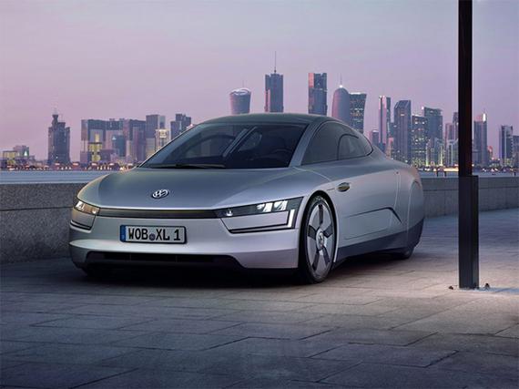 超级节能车 大众XL1 Concept百公里油耗0.9L