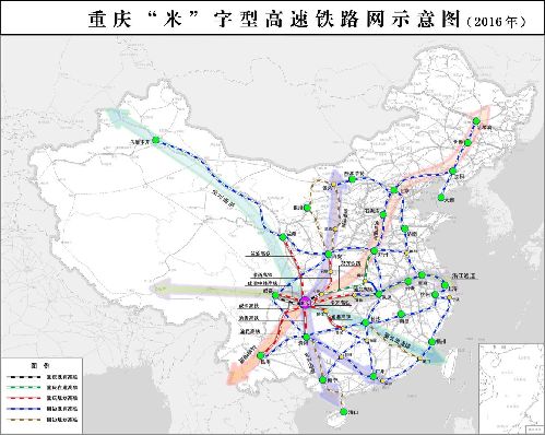 我市将规划形成“米”字型高速铁路网