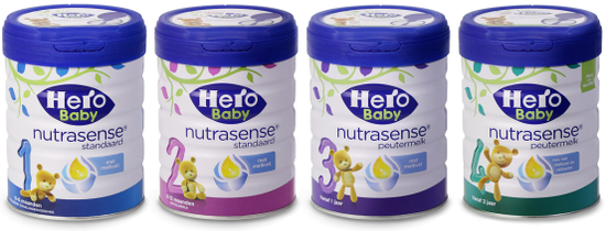 ▲Hero Baby白金版婴幼儿配方奶粉