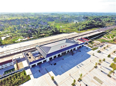 兰渝铁路武胜站