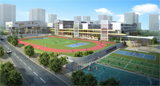 渝北区启诚巴蜀小学(效果图)