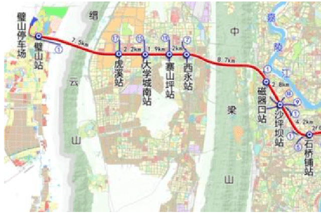 江跳線、璧銅線……重慶7個市域鐵路項目最新進展來了