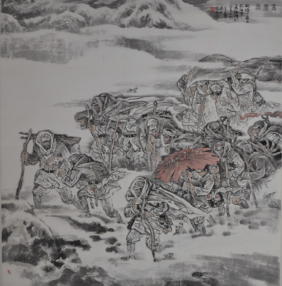 张远华《高原寒》