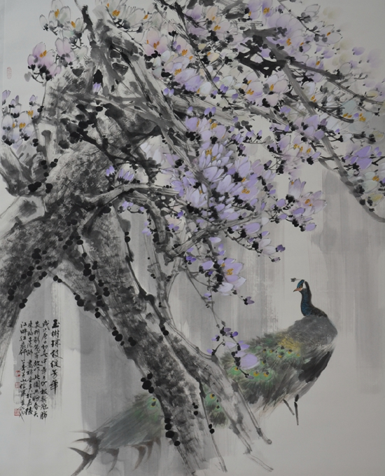 李大山《玉树琼枝绽芳华》
