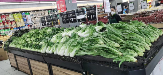 超市供应充足。(超市供图)