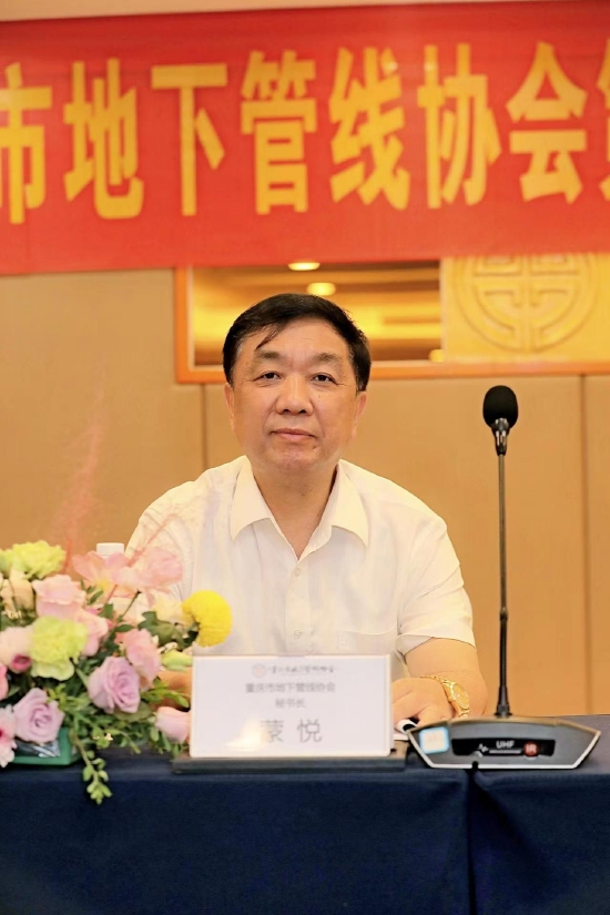 重庆市地下管线协会秘书长蒙悦
