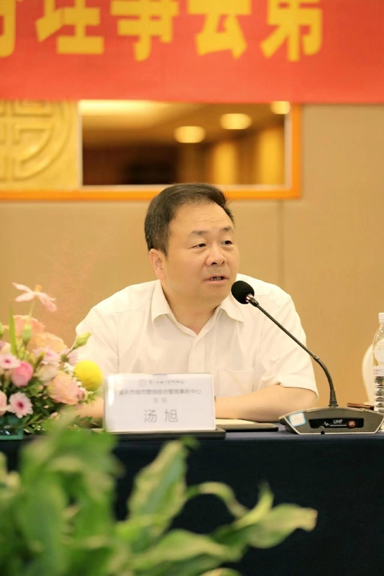 重庆市城市管线综合管理事务中心主任汤旭