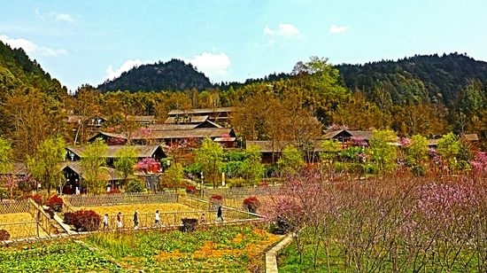 正安县桃花源记景区 摄影/王开宇