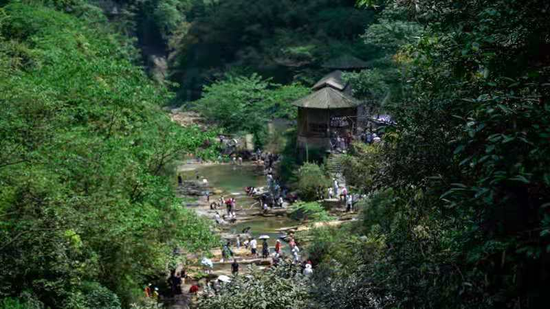 金刀峡景区现场