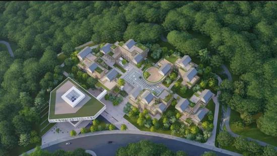 (极客社区效果图 两江产业集团供图)
