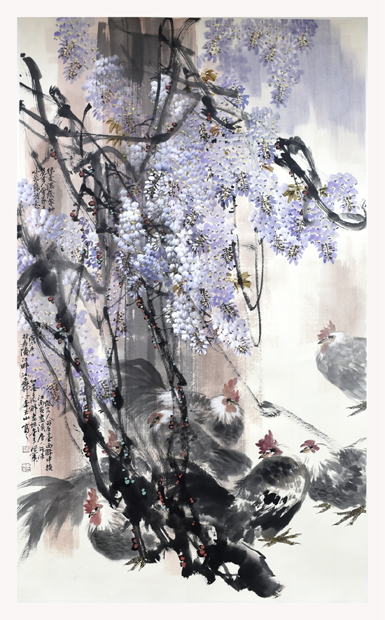 李大山《后园》