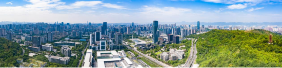 两江新区照母山城市群。陈文森/摄