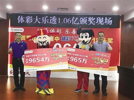 重庆体彩大乐透1.06亿巨奖得主化身财神爷领