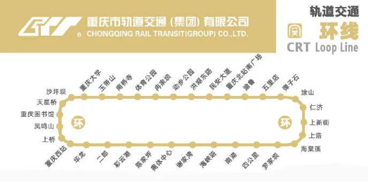 绿地重庆城际空间站|西站"环线 5号线"双通车!一键激活区域发展新动能