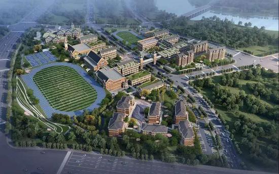 重庆礼德学校效果图