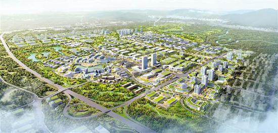 重庆·大学城科技产业园规划图