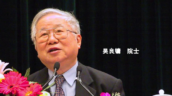 吴良镛院士。视频截图